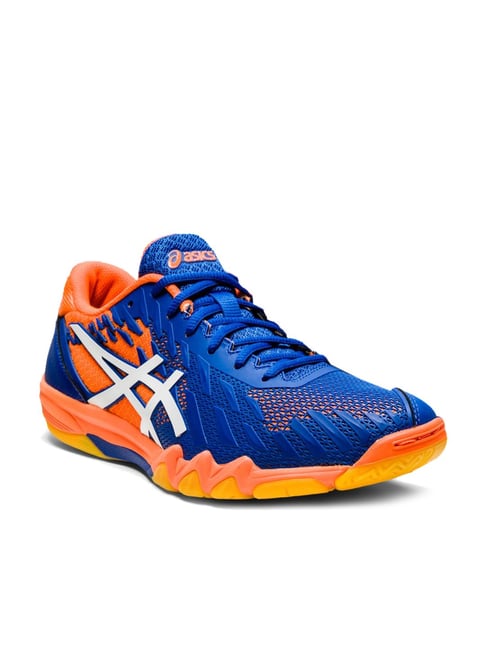 Asics Attack Bladelyte Blue Indoor Court Shoes