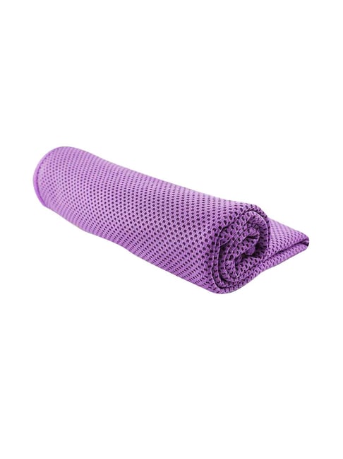 Strauss Anti-Microbial Sports Cooling Towel (Purple, 90 cm)-Strauss-Footwear-TATA CLIQ