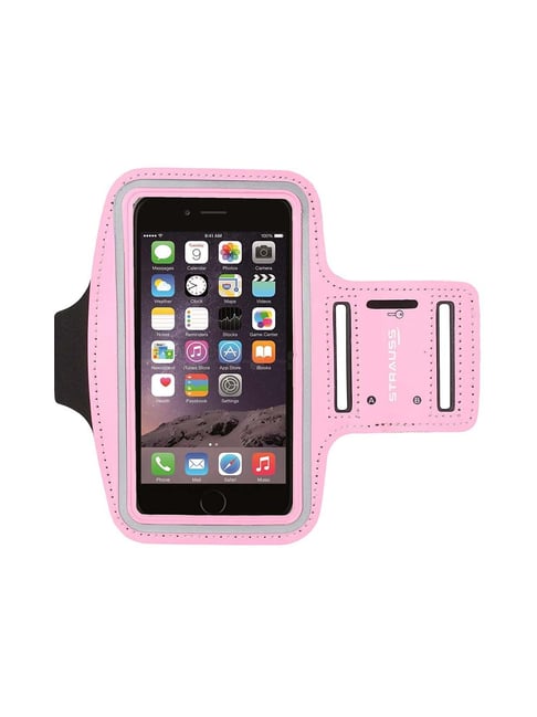 Strauss Sports Mobile Arm Band (Pink)-Strauss-Footwear-TATA CLIQ