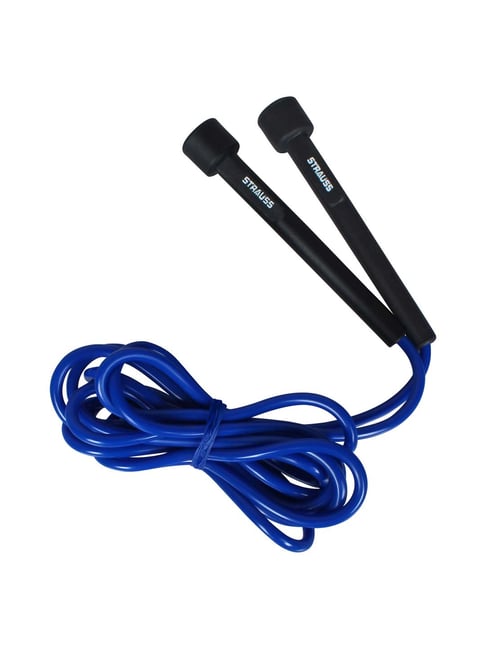 Strauss Speed Skipping Rope (Blue)-Strauss-Footwear-TATA CLIQ