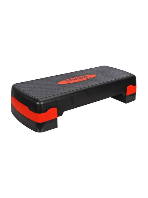 Strauss Aerobic Stepper (Black/Red)-Strauss-Footwear-TATA CLIQ