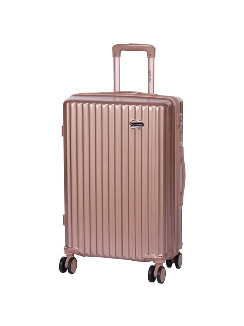 Buy Romeing Genoa Golden 4 Wheels Small Hard Cabin Trolley - 24 cm Online  At Best Price @ Tata CLiQ