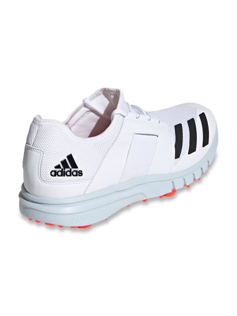 Buy Adidas Howzat Spike 20 White Cricket Shoes for Men at Best