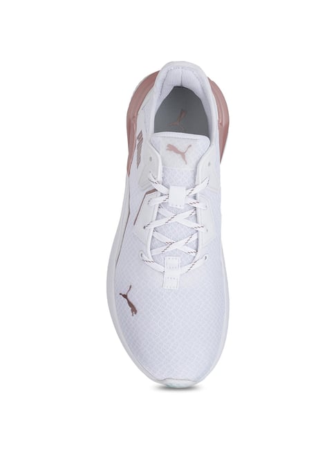 Puma Platinum Metallic White Training Shoes
