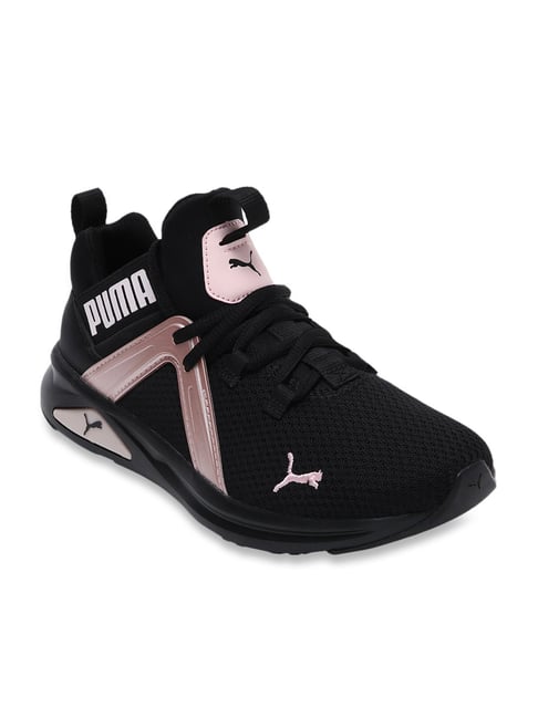 puma enzo women's black