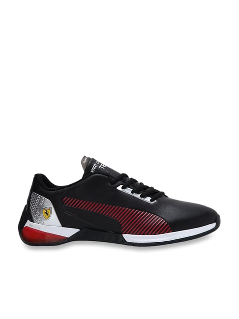 Puma Unisex Ferrari Race Kart Cat-X Tech Black Sneakers