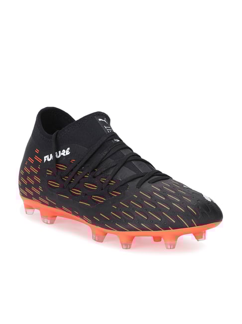 Buy Puma Future 6.3 Netfit FG AG Black Football Shoes for Men at
