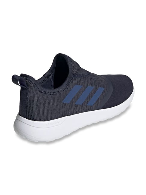 Adidas lite racer slip hotsell on navy with ortholite