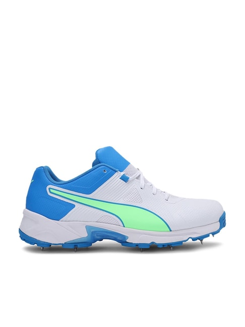 Firefighter Moving Derbeville test Buy Puma Spike 19.1 White Cricket Shoes for Men at Best Price @ Tata CLiQ