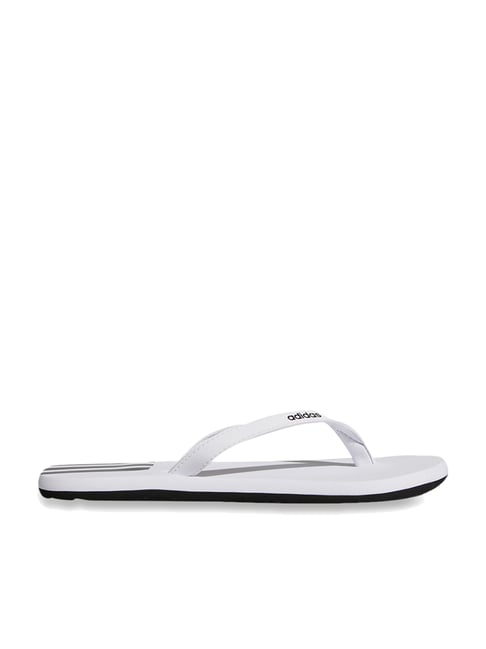 Adidas Women's Eezay White Flip Flops