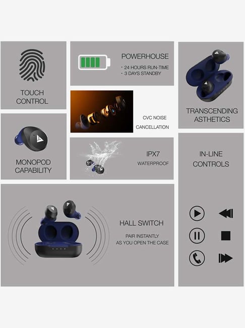 boult audio airbass truebuds volume control