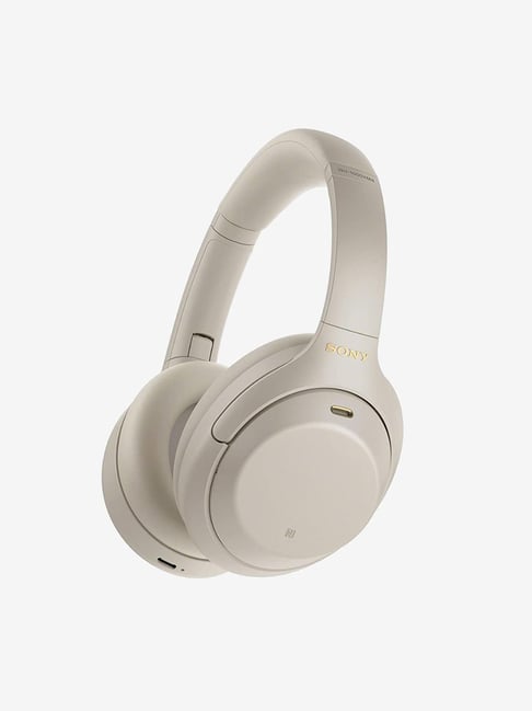 Sony Over The Ear Bluetooth Headphones With Mic (WH-1000XM4, Silver)