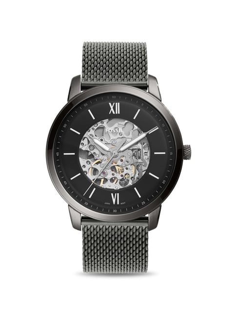 Fossil Machine Watch - Men's Watches in Black | Buckle