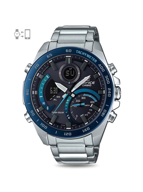 Casio ECB-900DB-1BDR Edifice Analog-Digital Watch for Men