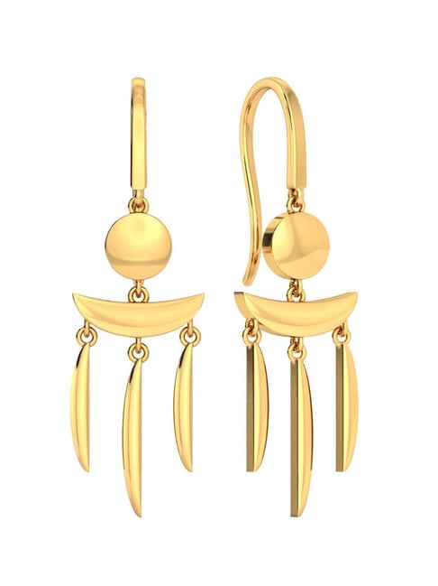 Gold arc earrings – Helen C Walls Jewellery