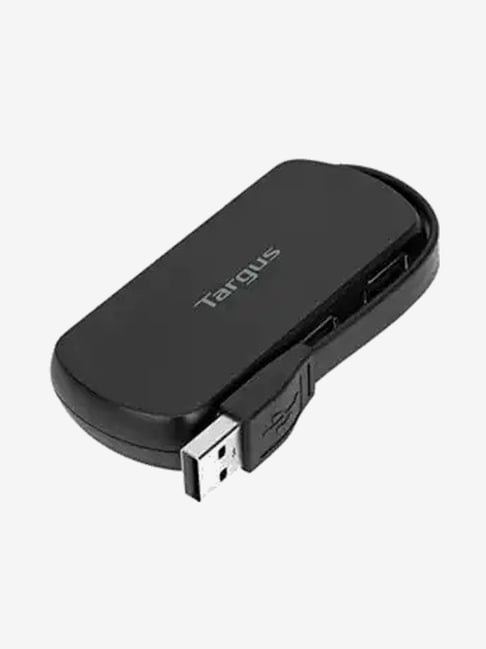 Targus USB 2.0 4 Port USB Hub Black Targus Electronics TATA CLIQ