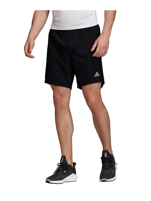 Adidas RUN IT SHORT Black Regular Fit Running Shorts