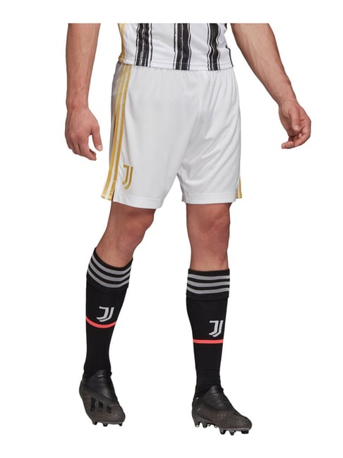 Adidas JUVE H SHO White Striped Shorts