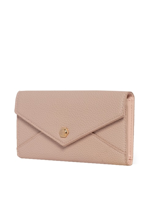 Buy Aldo Pink Textured Tri-Fold Wallet for Women Online at Best Prices ...