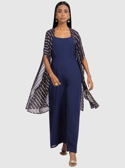 indya jumpsuit with shrug