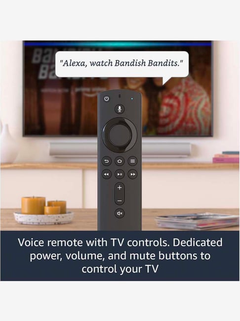 Buy Amazon Fire TV Stick with Alexa Voice Remote (Black) Online At