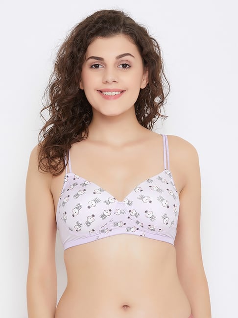 INTIMATES Lavender Padded Non-Wired T-shirt Bra|167642504