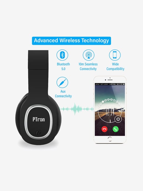 ptron xoto 7 bluetooth smartwatch with earphone