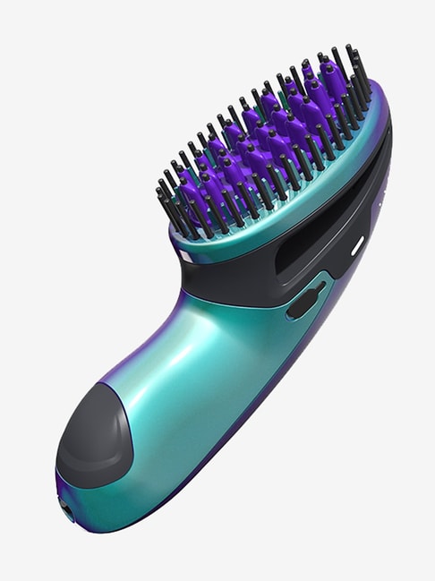 Buy DAFNI Allure Cordless Hair Straightening Brush For Women (Blue) Online  At Best Price @ Tata CLiQ