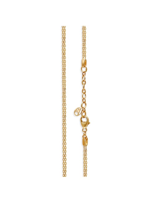 Tanishq gold chain on sale for female with price