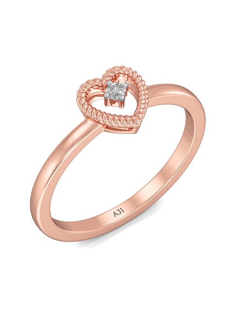 Joyalukkas rose gold rings Buy Joyalukkas rose gold rings online in India