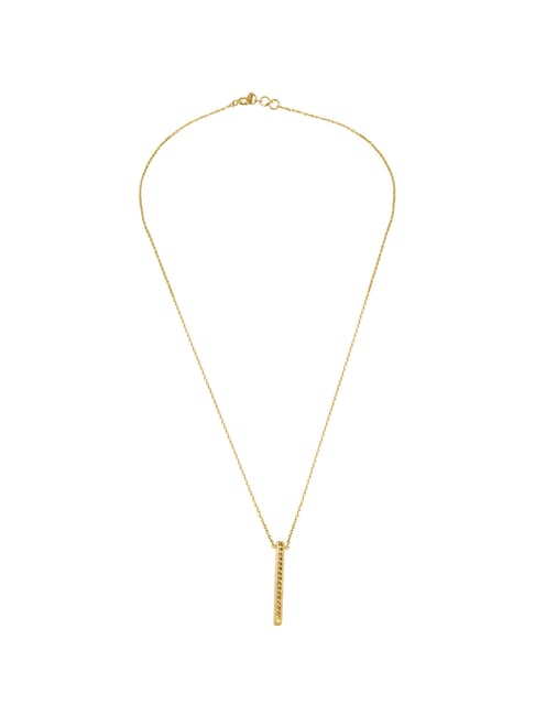 Buy Mia by Tanishq Secret Key 14k Gold Necklace for Women Online At ...