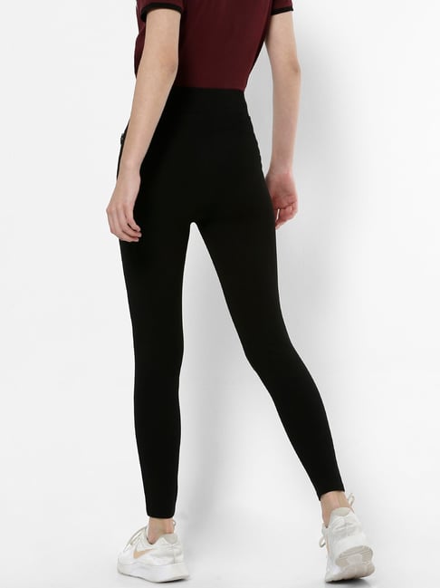 Buy Only Black Mid Rise Jeggings for Women Online @ Tata CLiQ