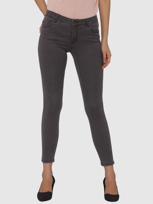 Vero Moda Grey Cotton Jeans