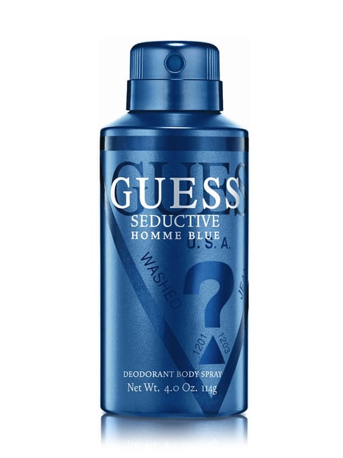 guess seductive homme blue body spray