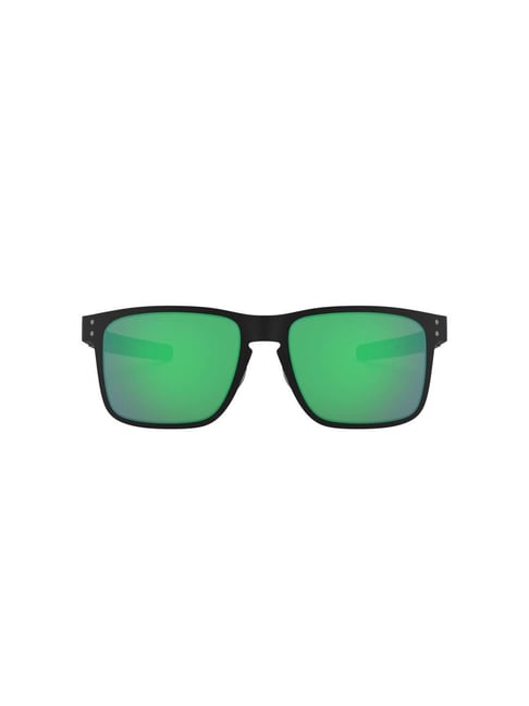 Buy Oakley 0OO4123 Green Square Sunglasses - 55 mm For Men At Best Price @  Tata CLiQ
