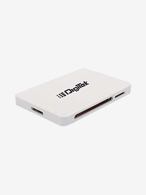 Digitek DCR-022 USB 4.0 High Speed Card Reader (White)