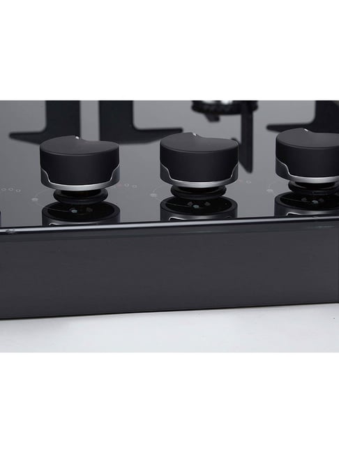 black designer towel rail