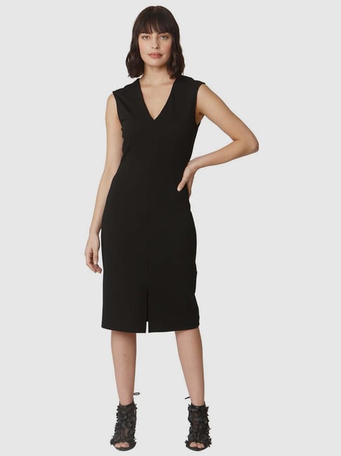 Vero Moda Black A-Line Dress