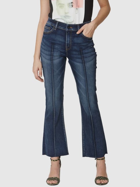 Vero Moda Blue Mid Rise Jeans