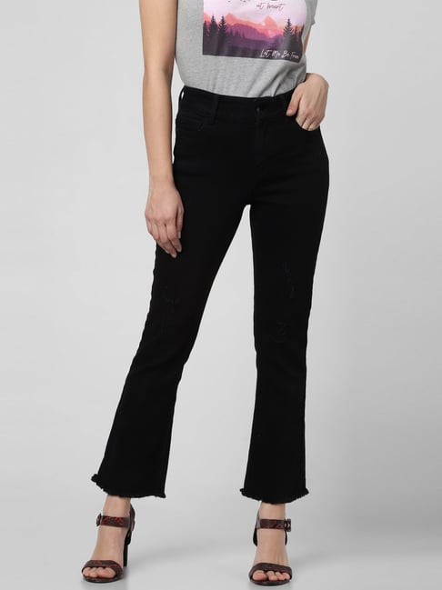 Vero Moda Black Cotton Jeans