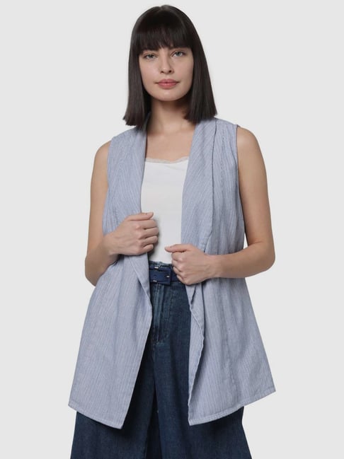 Vero Moda Blue Shrug