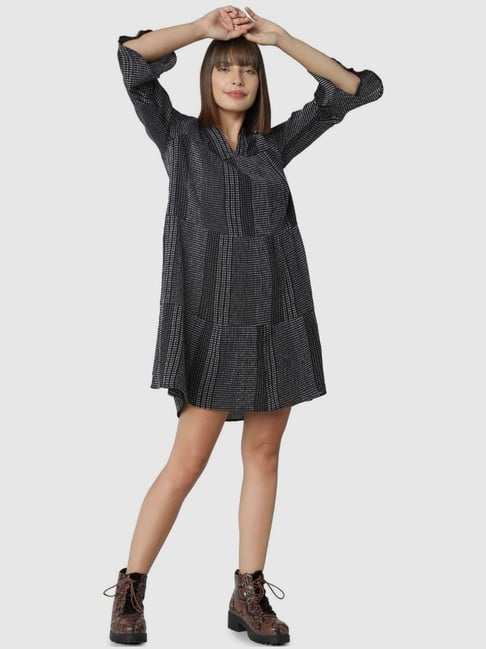 black cotton dress target