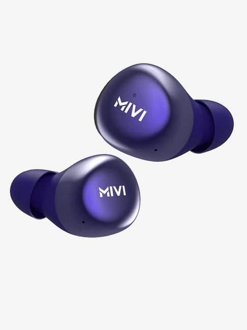 Mivi DuoPods M40 True Wireless EarPods with Mic (TEDPM40, Blue)