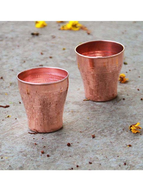 COPPRE Copper Terracopper Tumbler - Set of 2