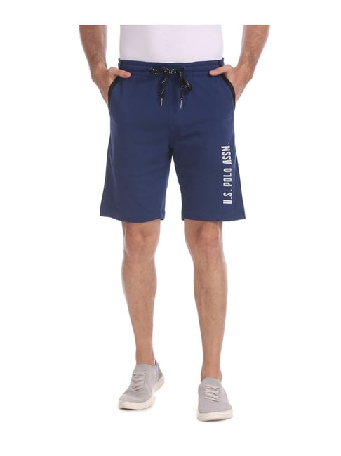 Polo Dark Blue Regular Fit Shorts