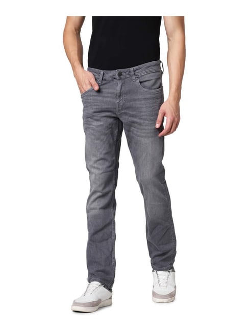 Jack Jones Grey Slim Fit Jeans