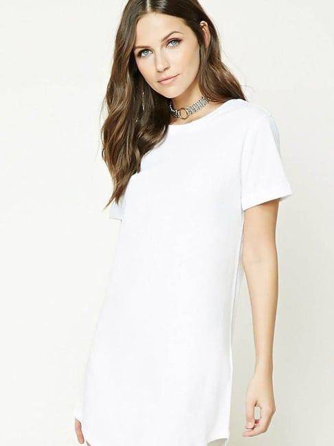 White t shirt store dress forever 21