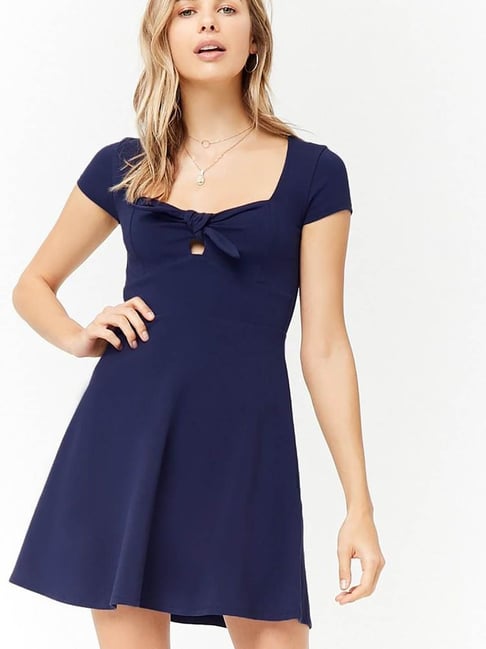 Forever 21 navy store dress