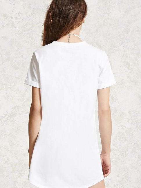 White t shirt store dress forever 21