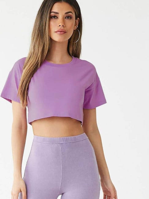 Lavender top store forever 21